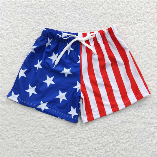 AMERICAN FLAG SWIM TRUNKS