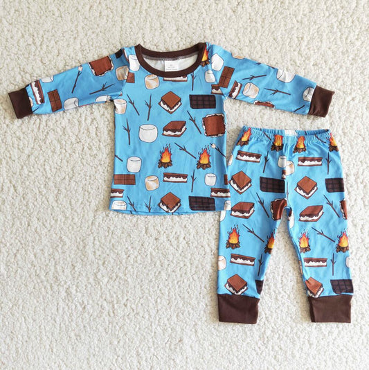 BOYS SMORES PAJAMA SET