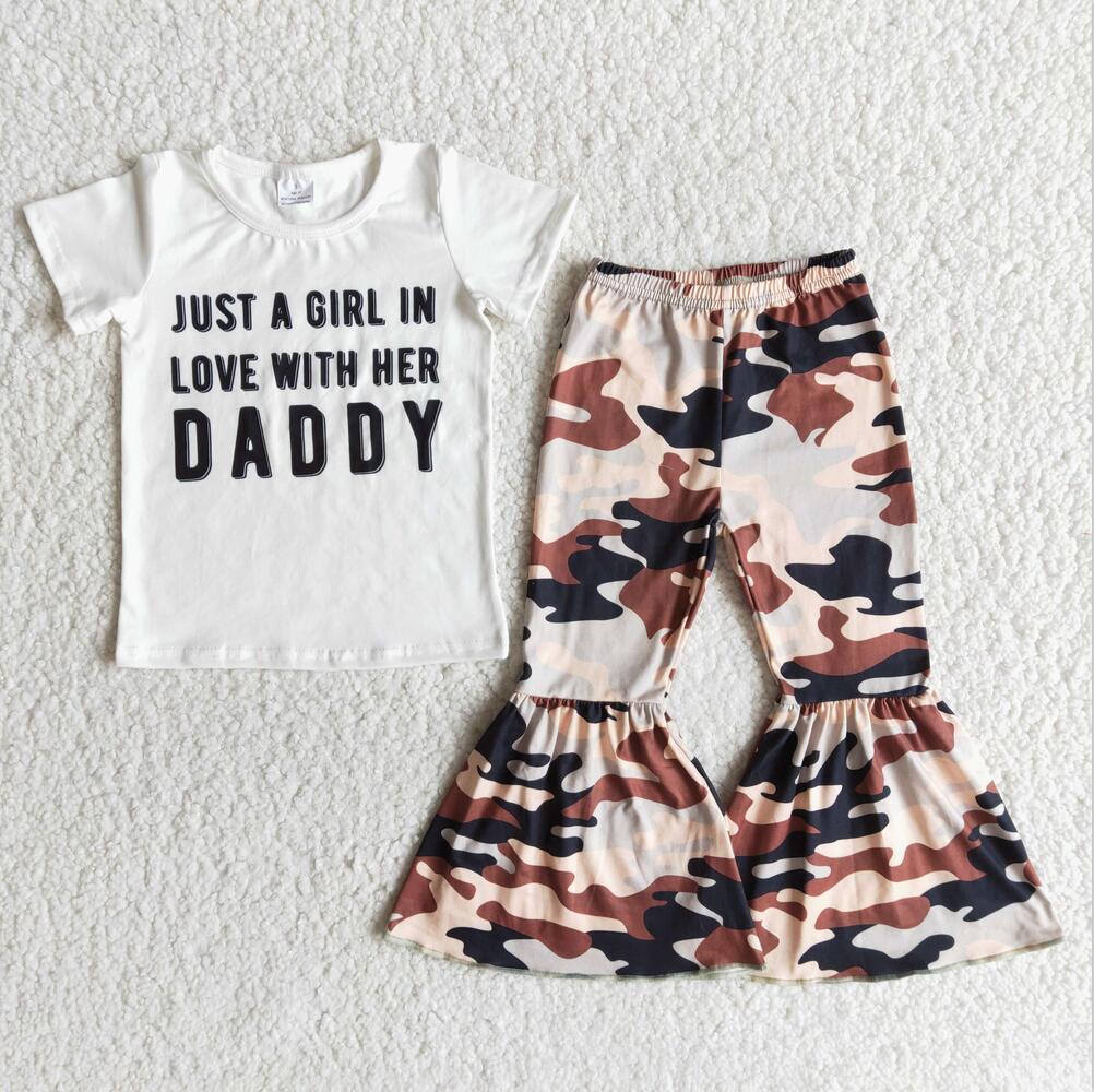 JUST A GIRL IN LOVE WITH HER DADDY CAMO BELLE SET