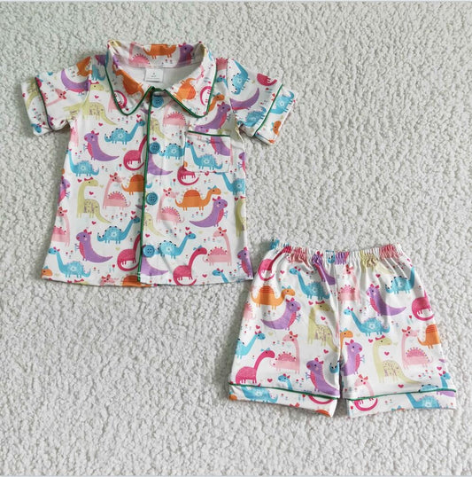 DINO PAJAMA SET