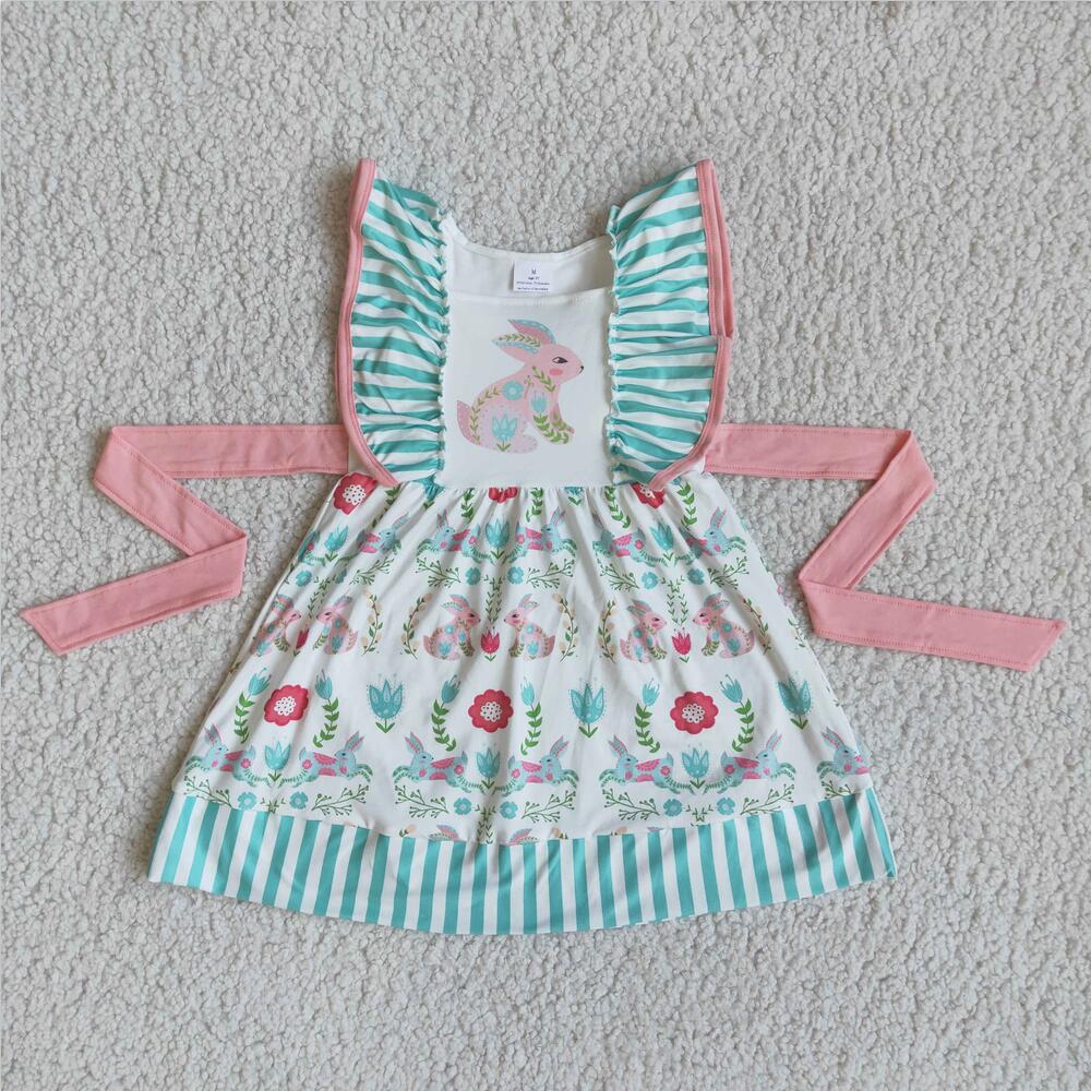 EASTER BUNNY RUFFLE DRESS