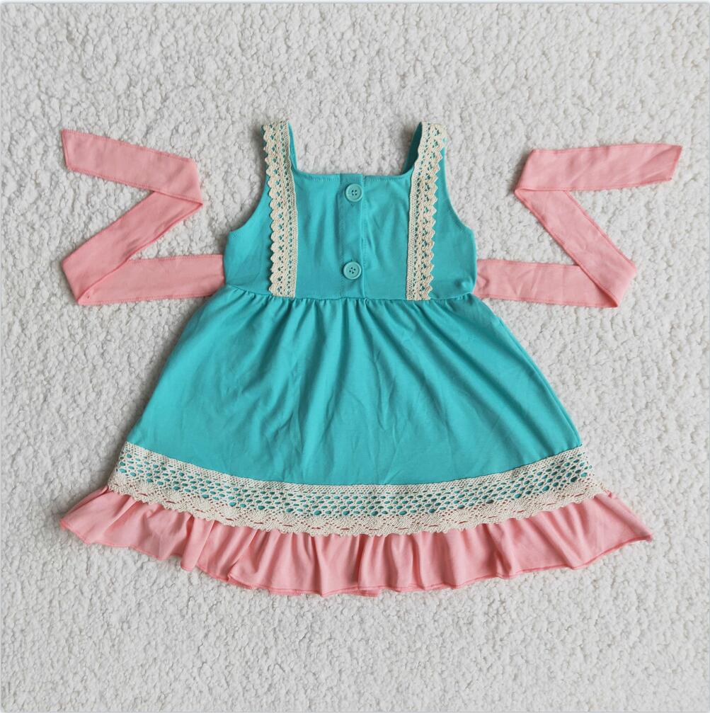 EASTER CROSS TWIRL DRESS