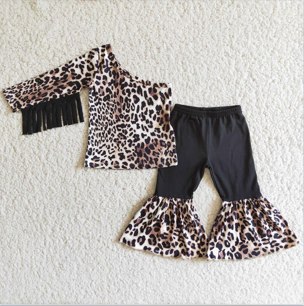 FRINGE LEOPARD BELLE SET