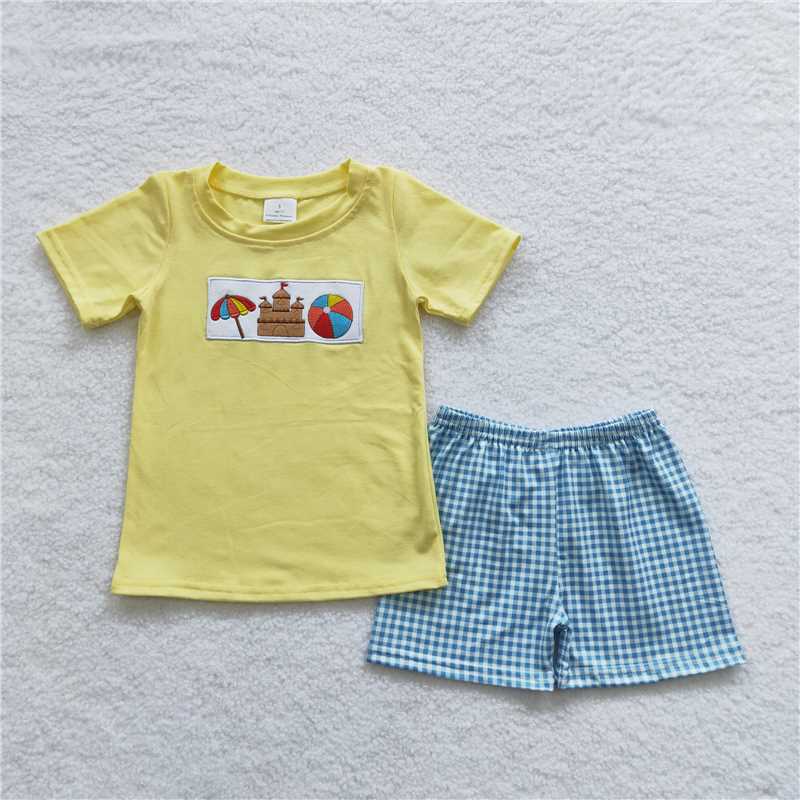 BOYS BEACH SHORT SET