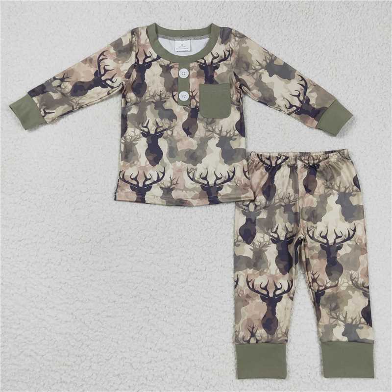 CAMO DEER PAJAMA SET