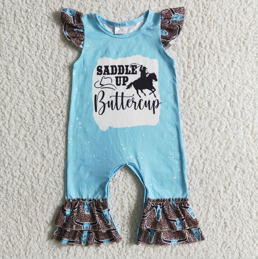 SADDLE UP BUTTERCUP ROMPER