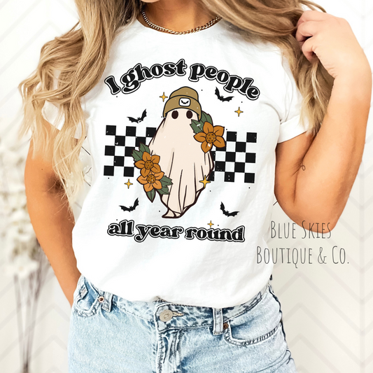 GHOST PEOPLE ALL YEAR ROUND TEE