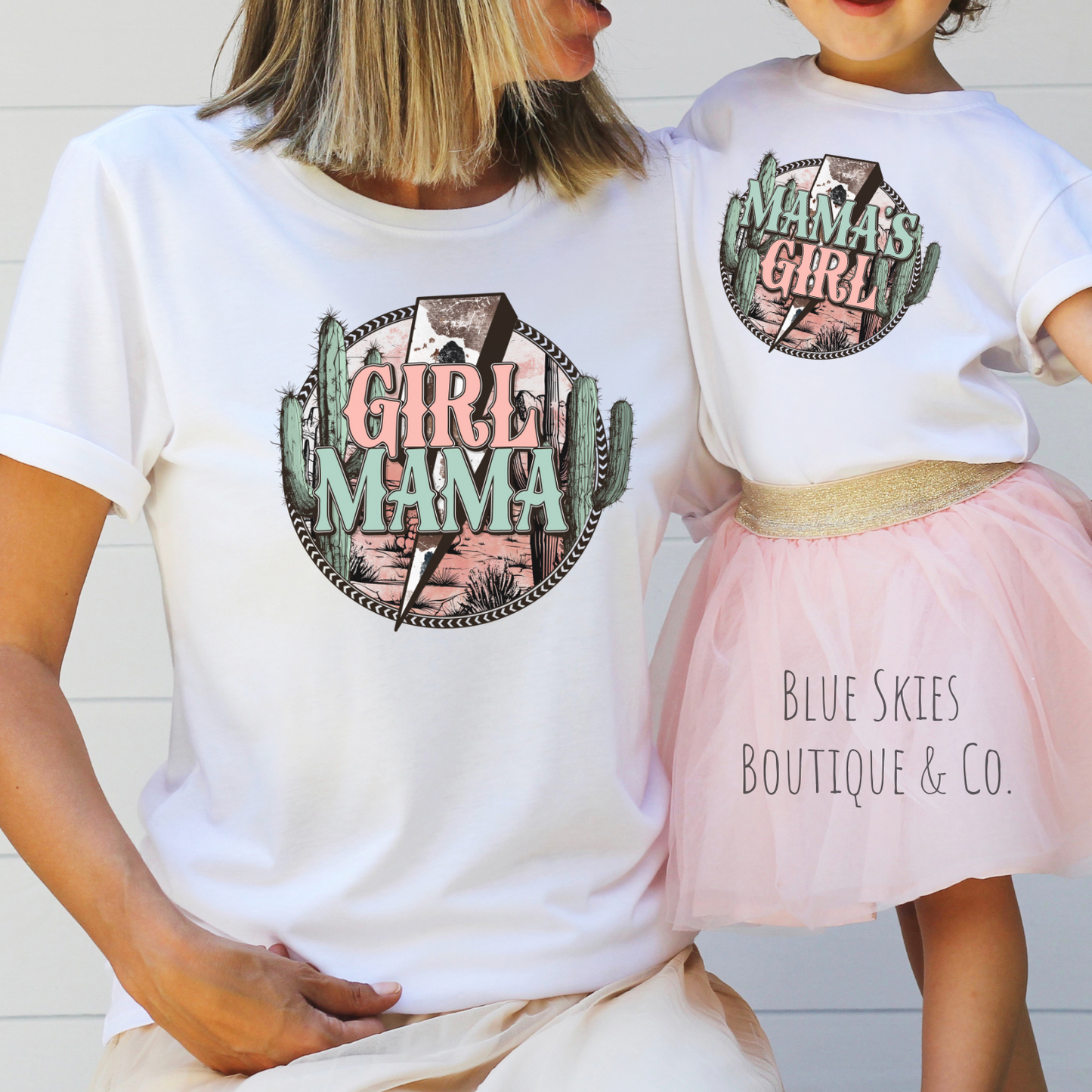 MOMMY & ME "GIRL MAMA" TEES