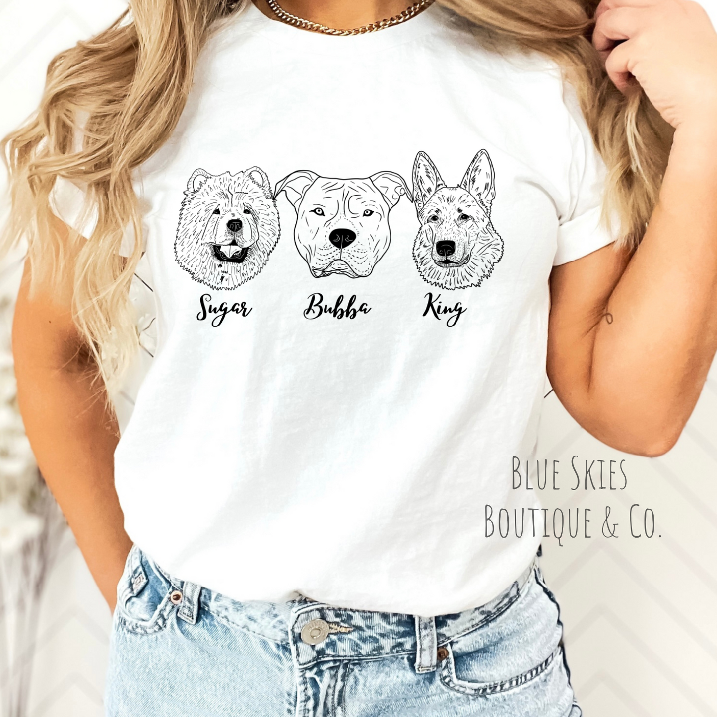 PERSONALIZED DOG TEES