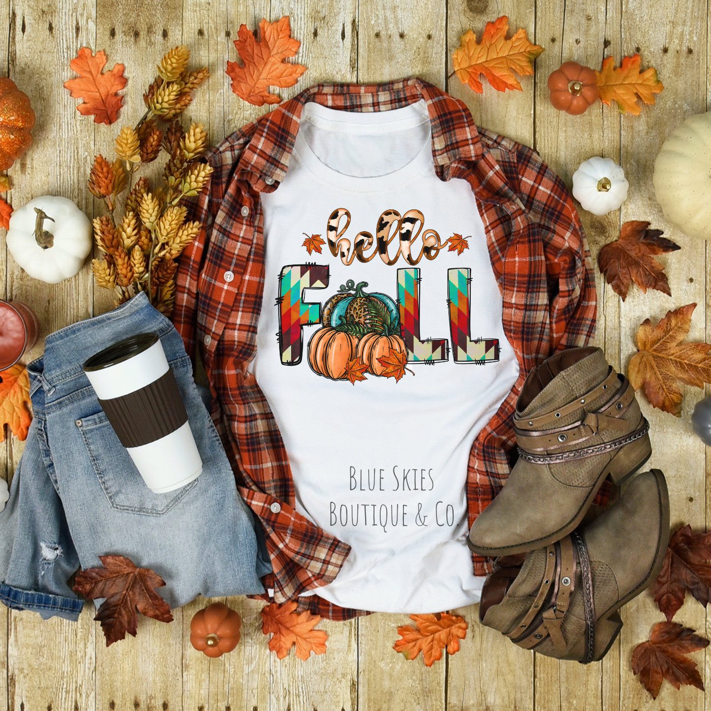 "HELLO FALL" TEE