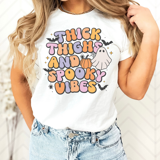 THICK THIGHS & SPOOKY VIBES TEE