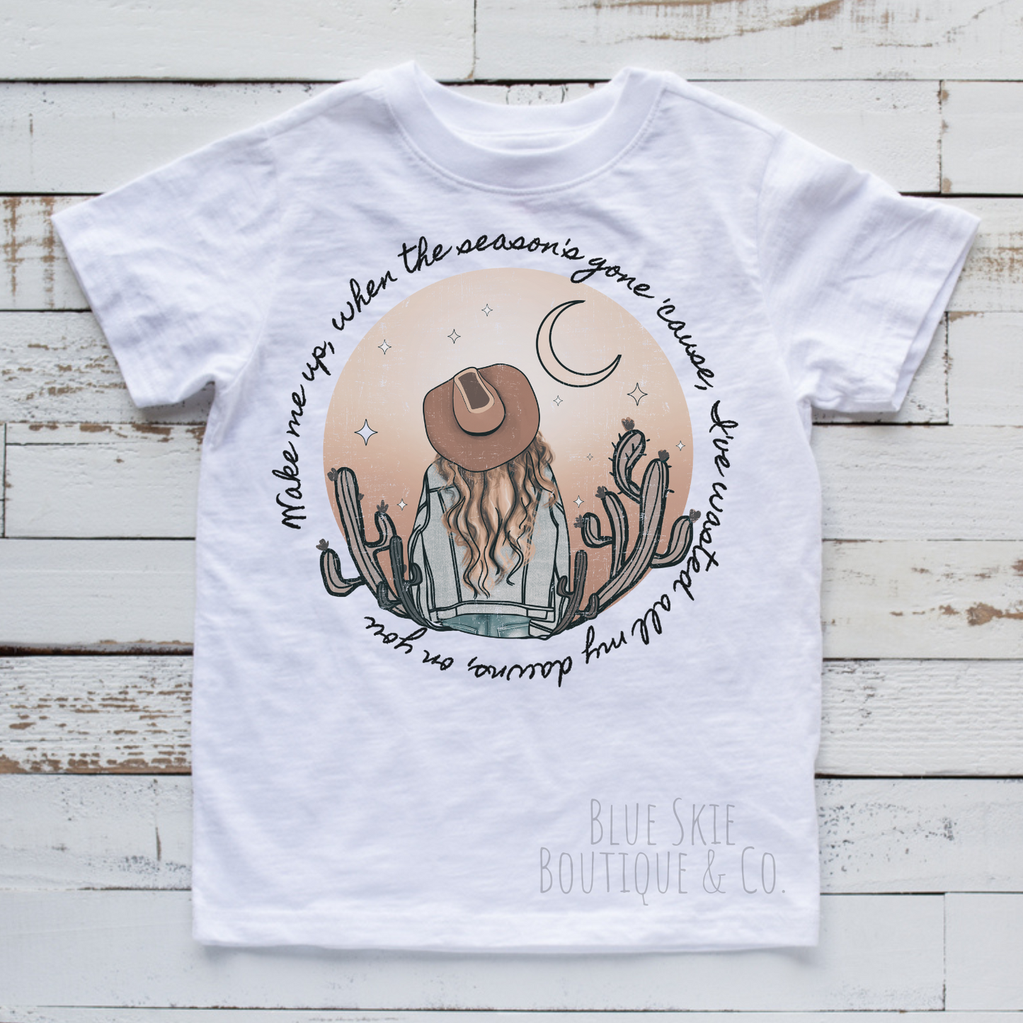 WAKE ME UP COWGIRL TEE