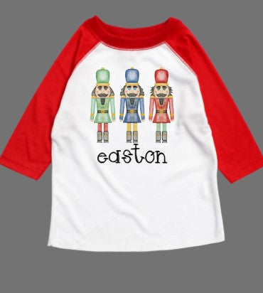 PERSONALIZED BOYS NUTCRACKER TEE