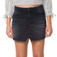 WOMENS BLACK DENIM SKIRT