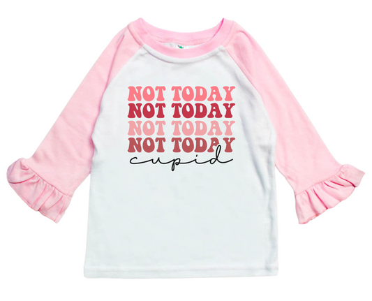 NOT TODAY CUPID TODDLER TEES