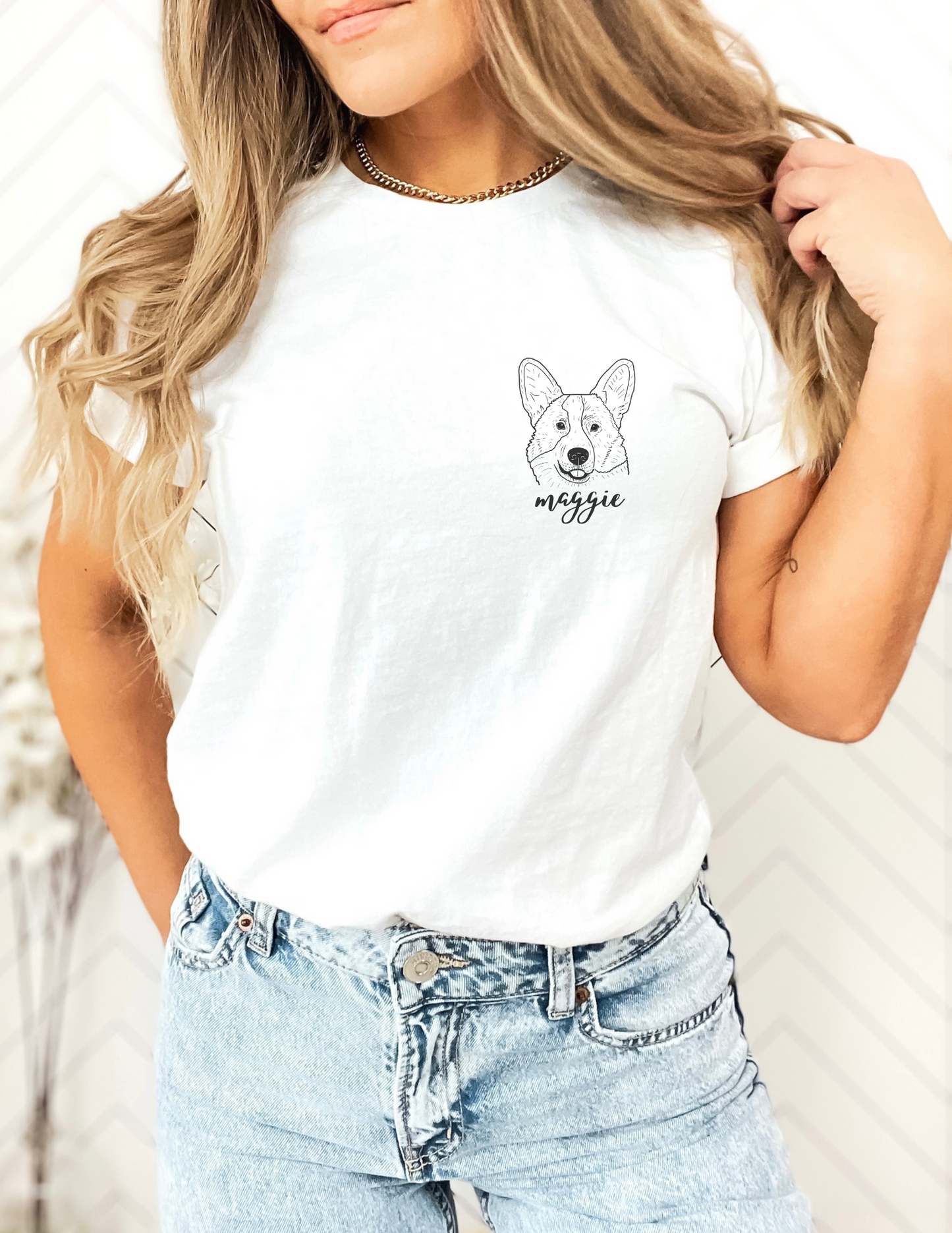 PERSONALIZED DOGGIE TEES & SWEATSHIRTS