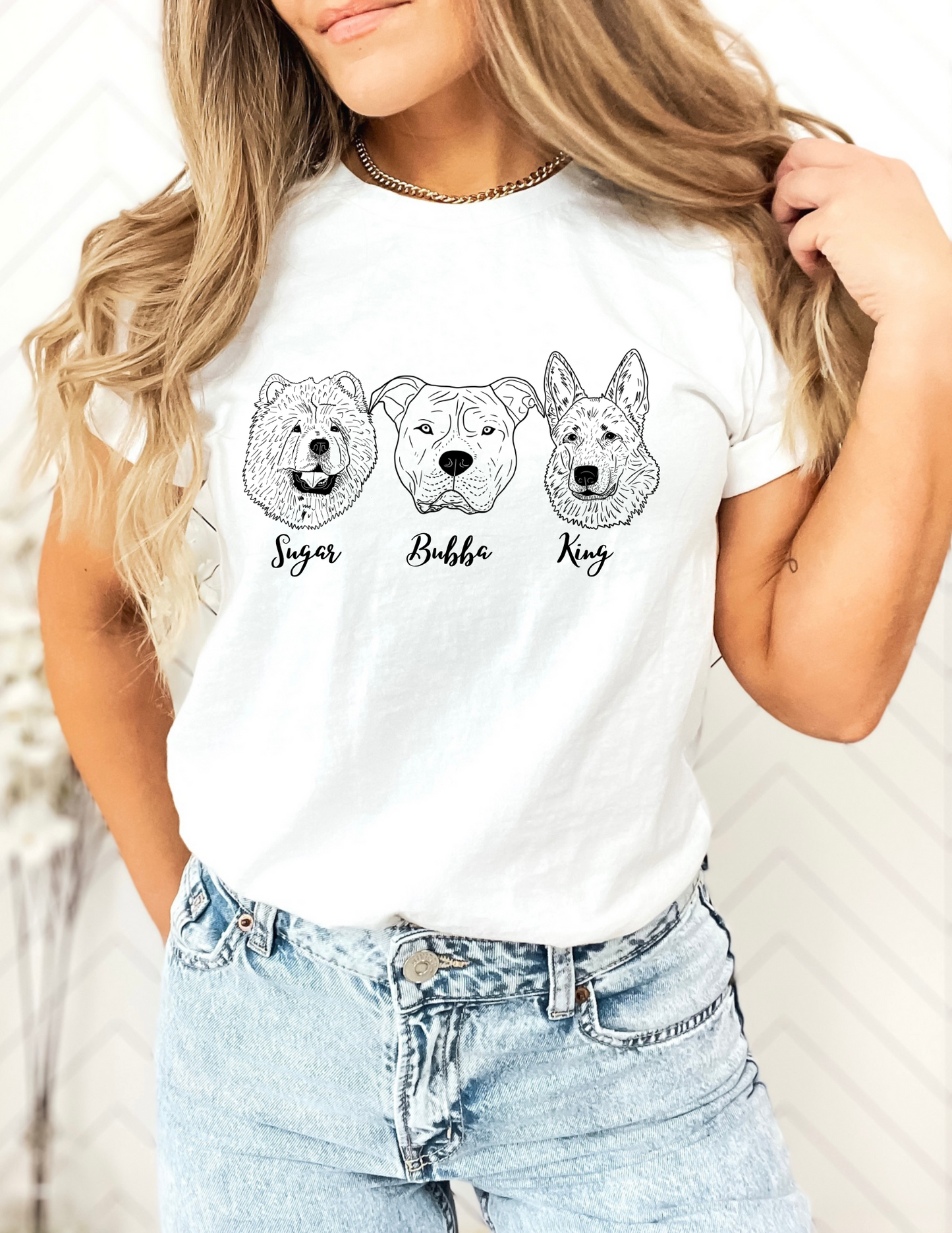 PERSONALIZED DOGGIE TEES & SWEATSHIRTS