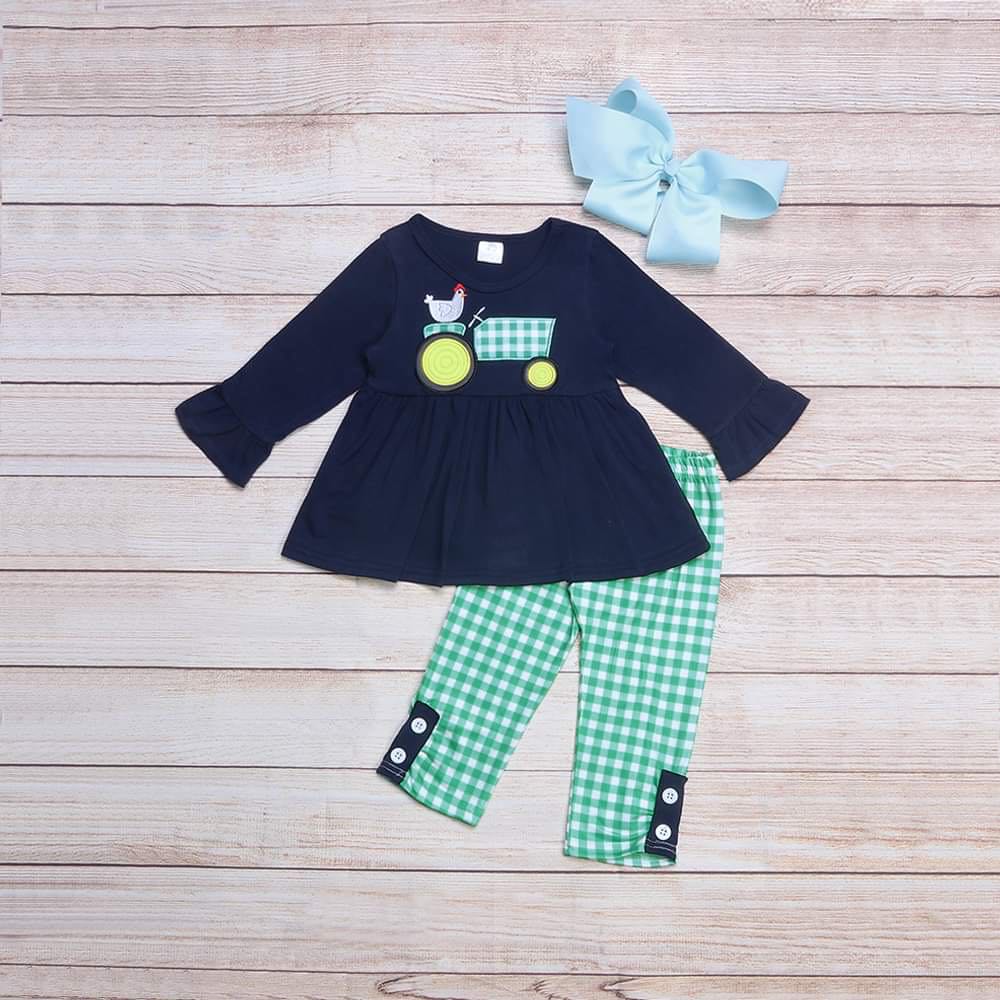 Girl's Farm Pant Set