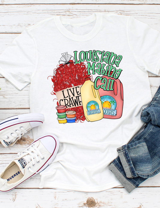 LOUISIANA MATING CALL TEES & SWEATSHIRTS