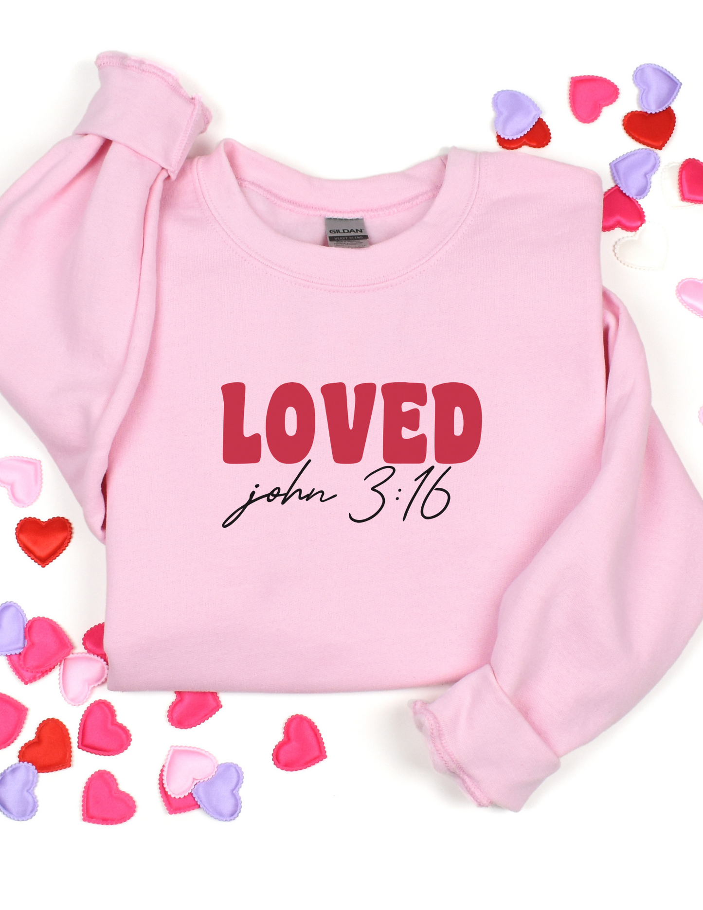 LOVED - JOHN 3:16 TEES & SWEATSHIRTS