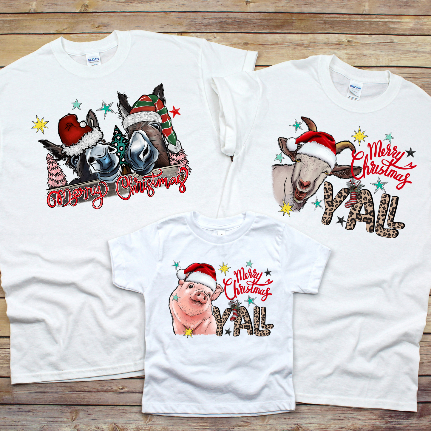 Made to Order Farm Christmas Tees