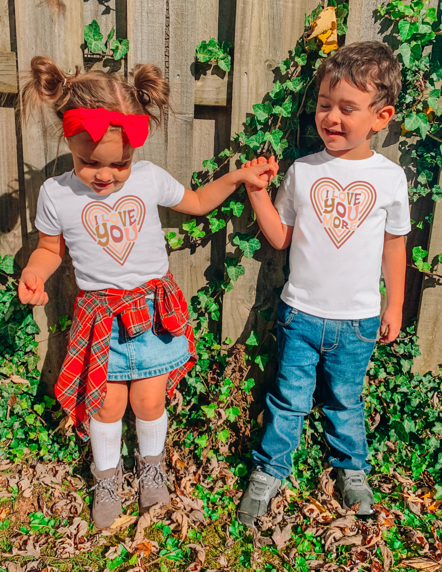 I LOVE YOU MORE TODDLER TEES & SWEATERS