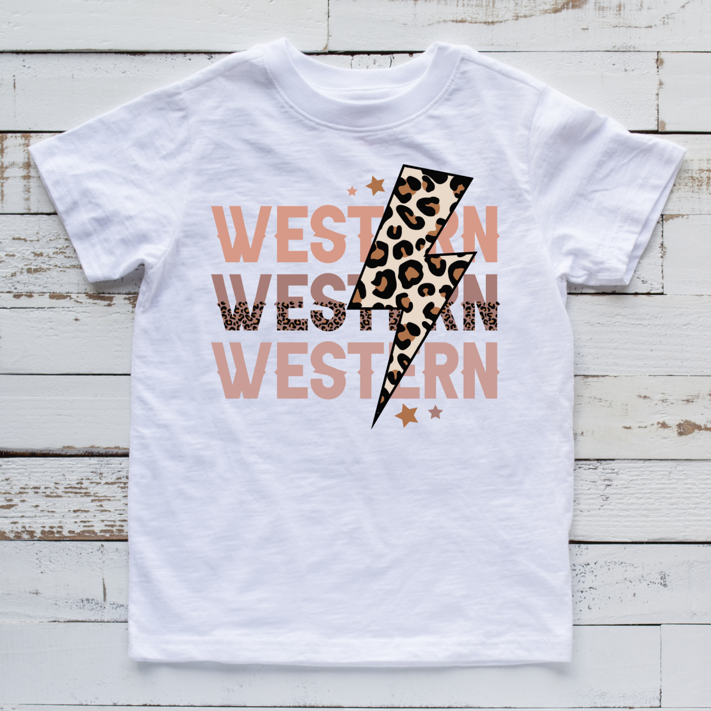 CHEETAH BOLT WESTERN TEE