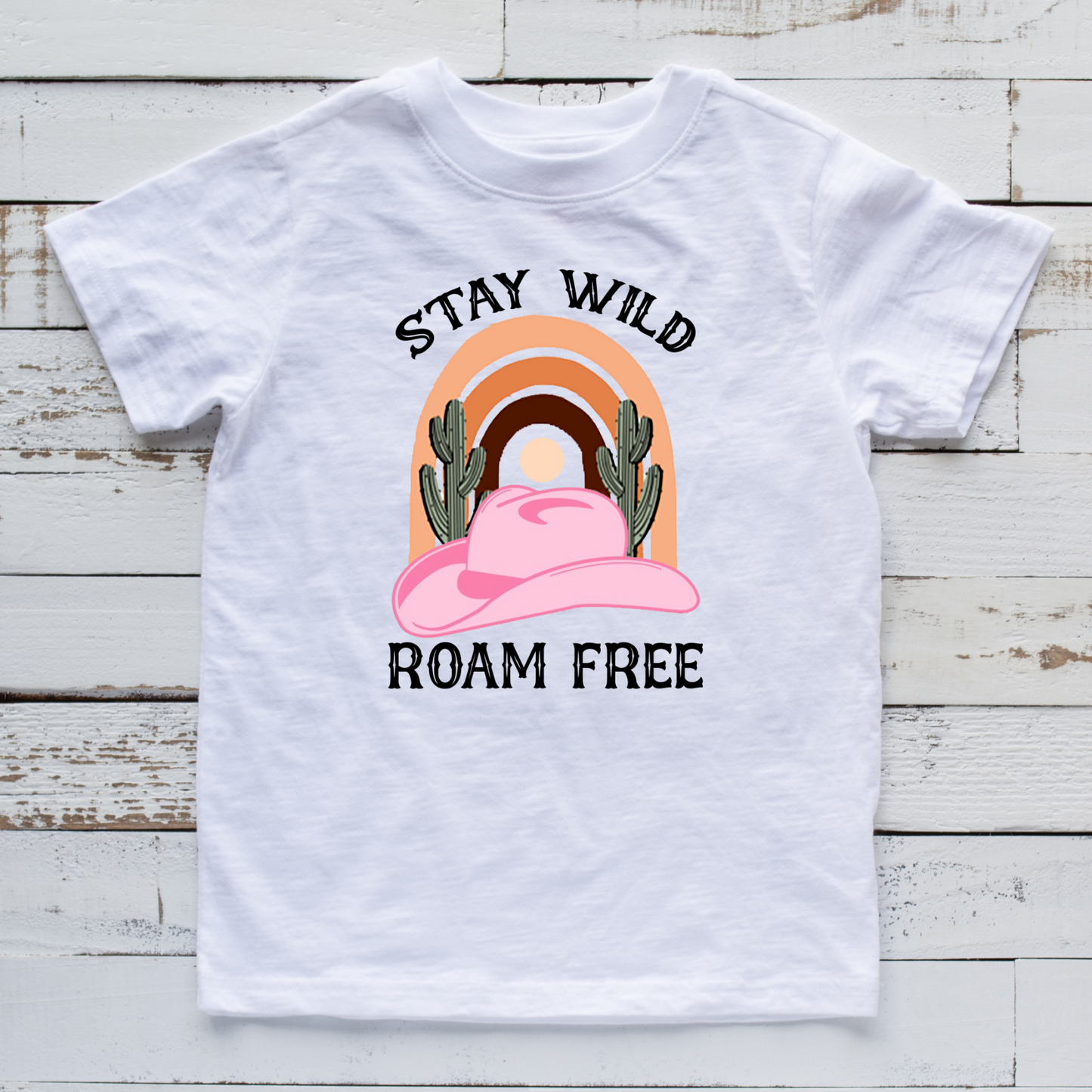 STAY WILD ROAM FREE TEE