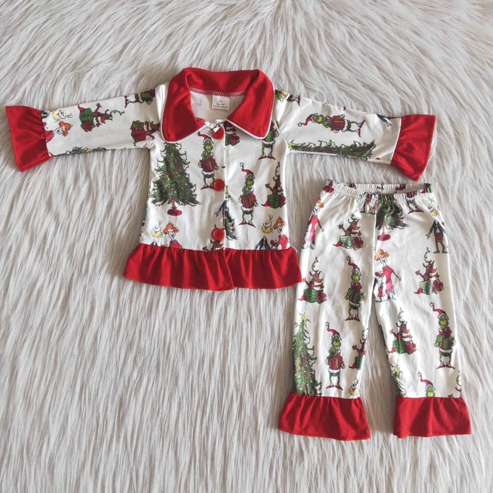 Girl's Whoville Pajama Set