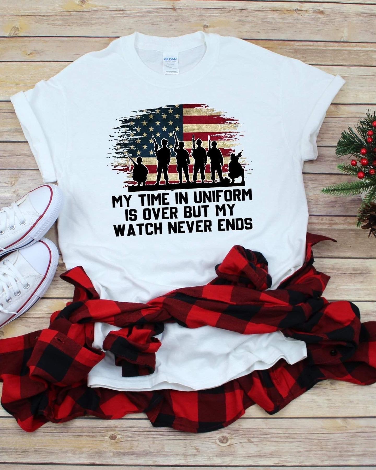 WATCH NEVER ENDS TEE